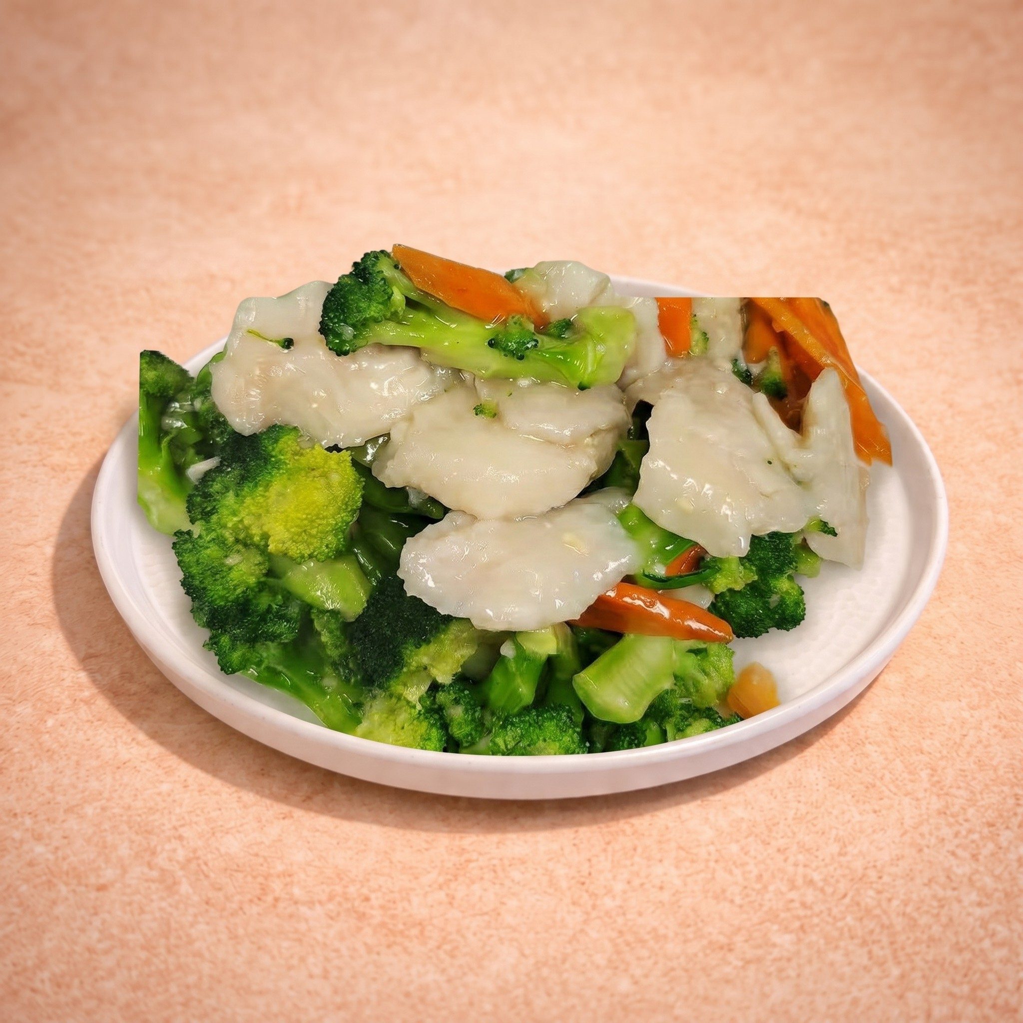 Cod Fillet w/ Broccoli (西蘭花班球).