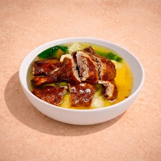 Roast Duck Wonton Noodle Soup (燒鴨雲吞湯面)