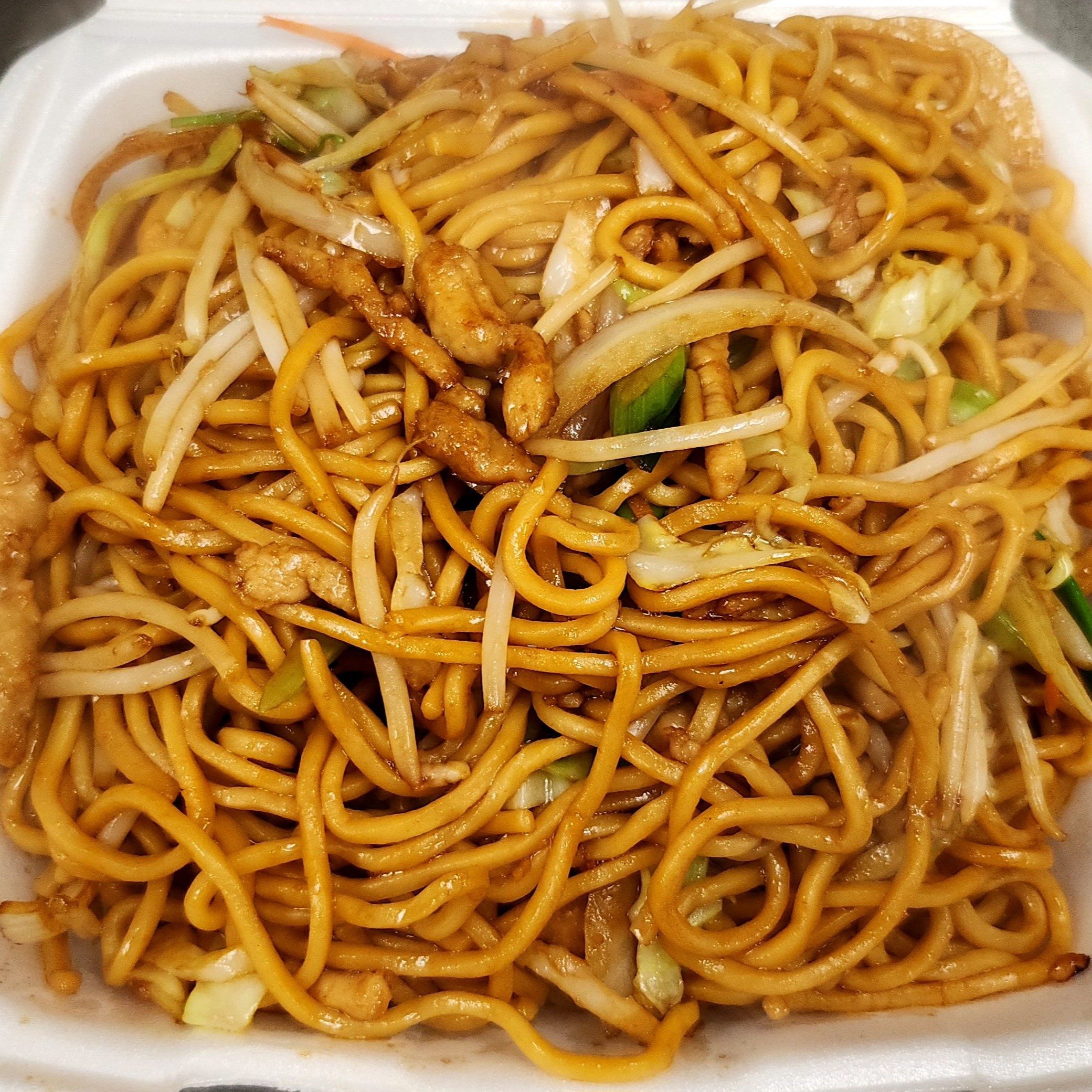 Pork Lo Mein (豬撈面).