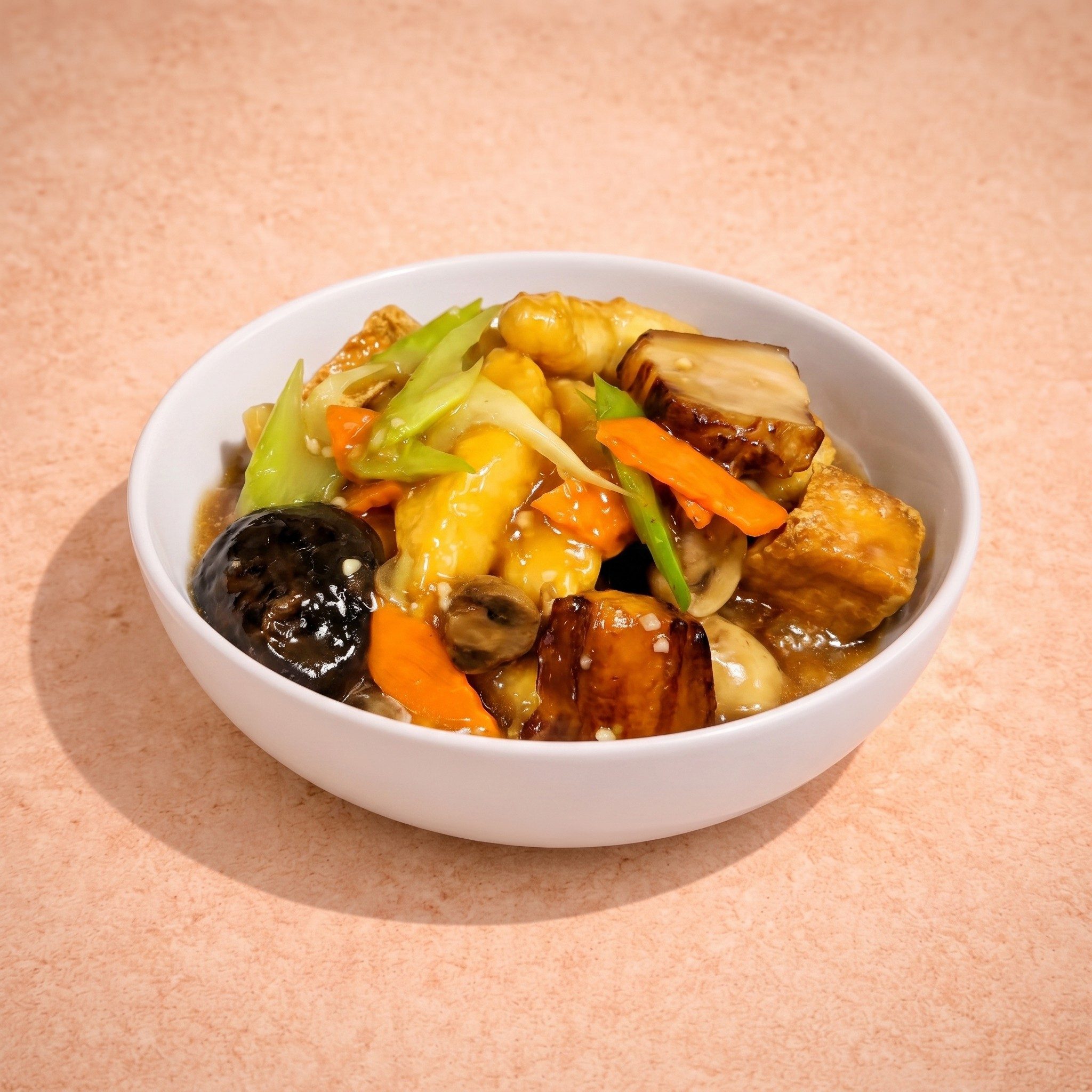 Hot Pot w/ Cod Fillet & Roast Pork (紅燒班腩煲).