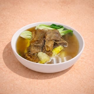 Beef Brisket Wonton Noodle Soup (牛腩雲吞湯面)