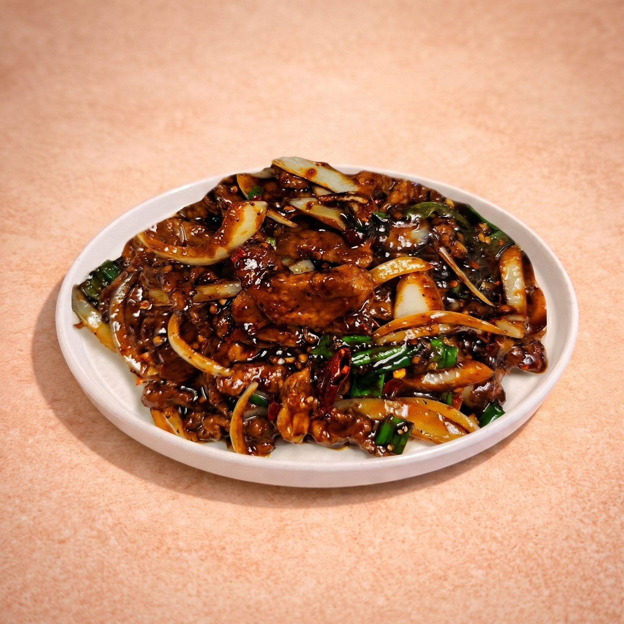 Mongolian Beef (蒙古牛肉).
