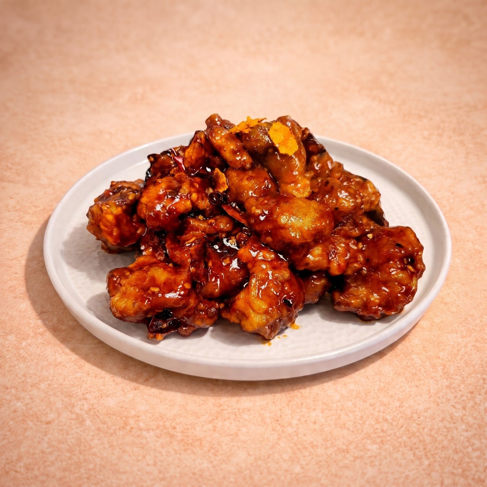 Orange Chicken (陳皮雞).