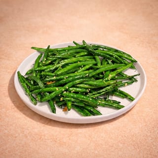 String Beans w/ Garlic Sauce (蒜子四季豆)