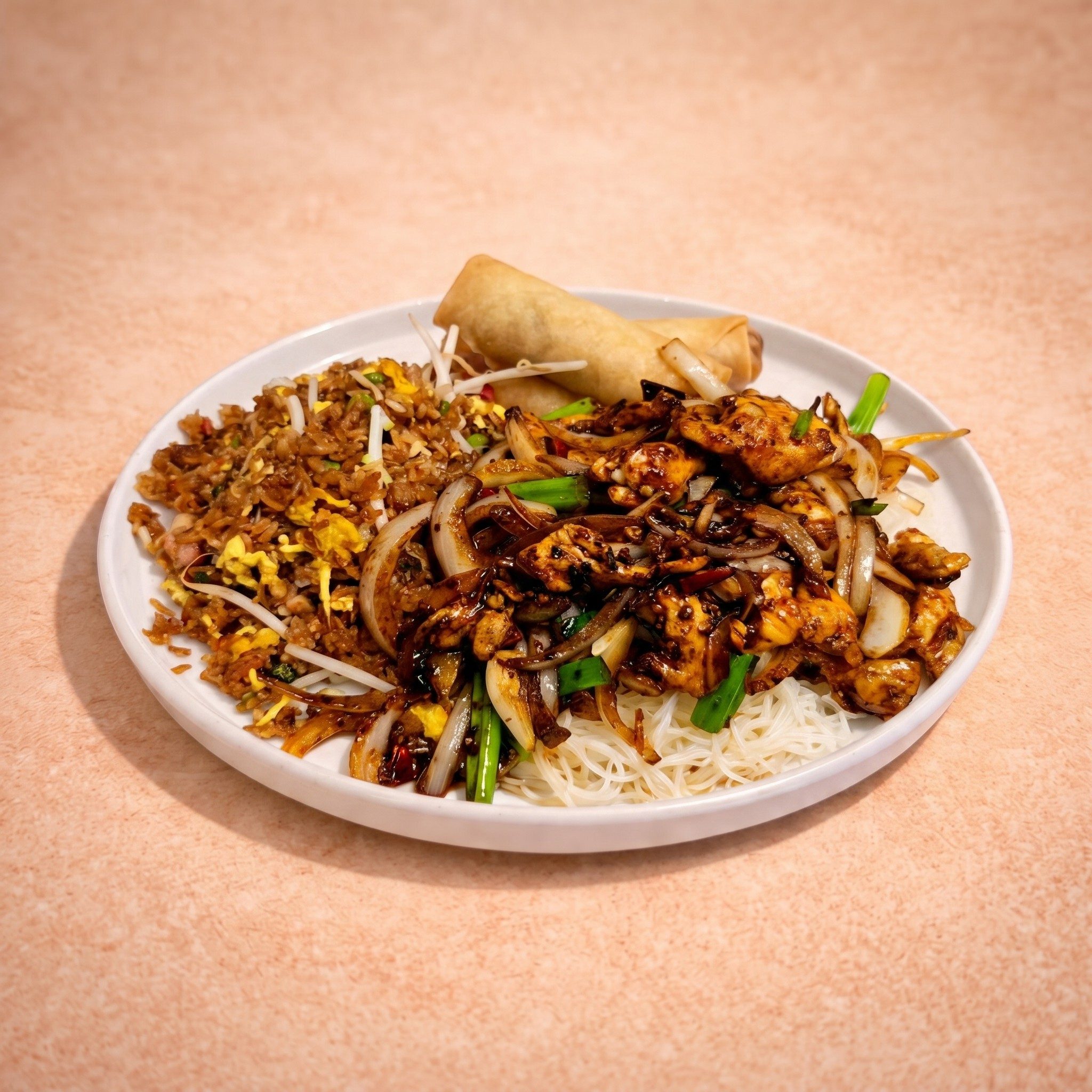 E3. Mongolian Beef or Chicken (E-蒙古).