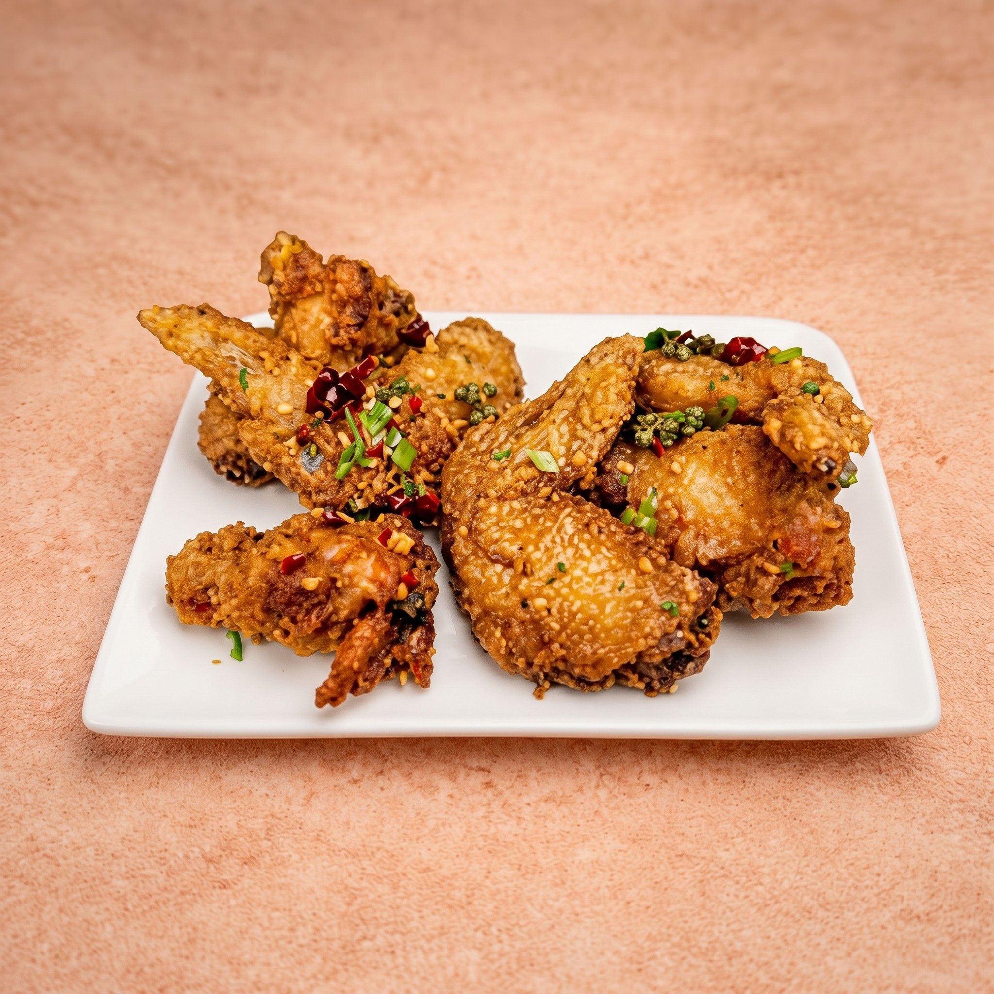 Fried Chicken Wings (小椒盬雞翼).