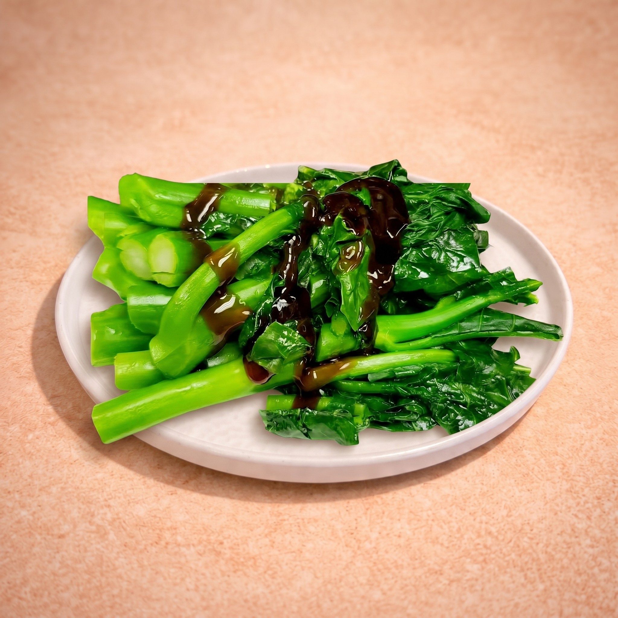 Chinese Broccoli w/ Oyster Sauce (蠔油芥蘭).