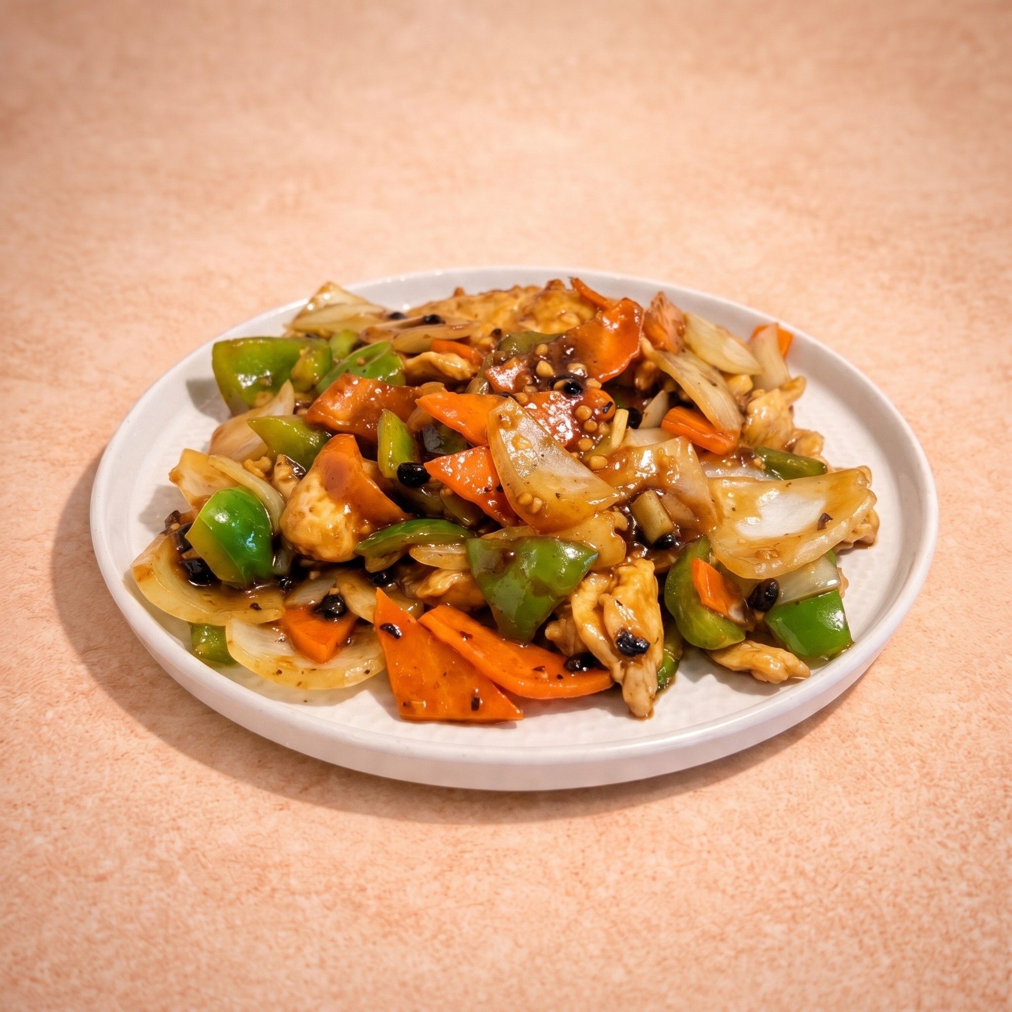 Chicken w/ Black Bean Sauce (豉汁雞).