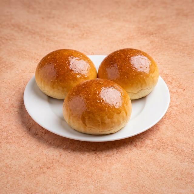 Baked BBQ Pork Bun (焗叉烧包).
