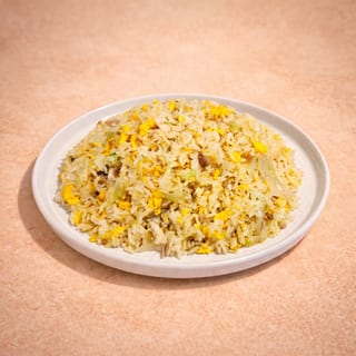 Salty Fish & Minced Chicken Fried Rice (鹹魚雞粒炒飯)