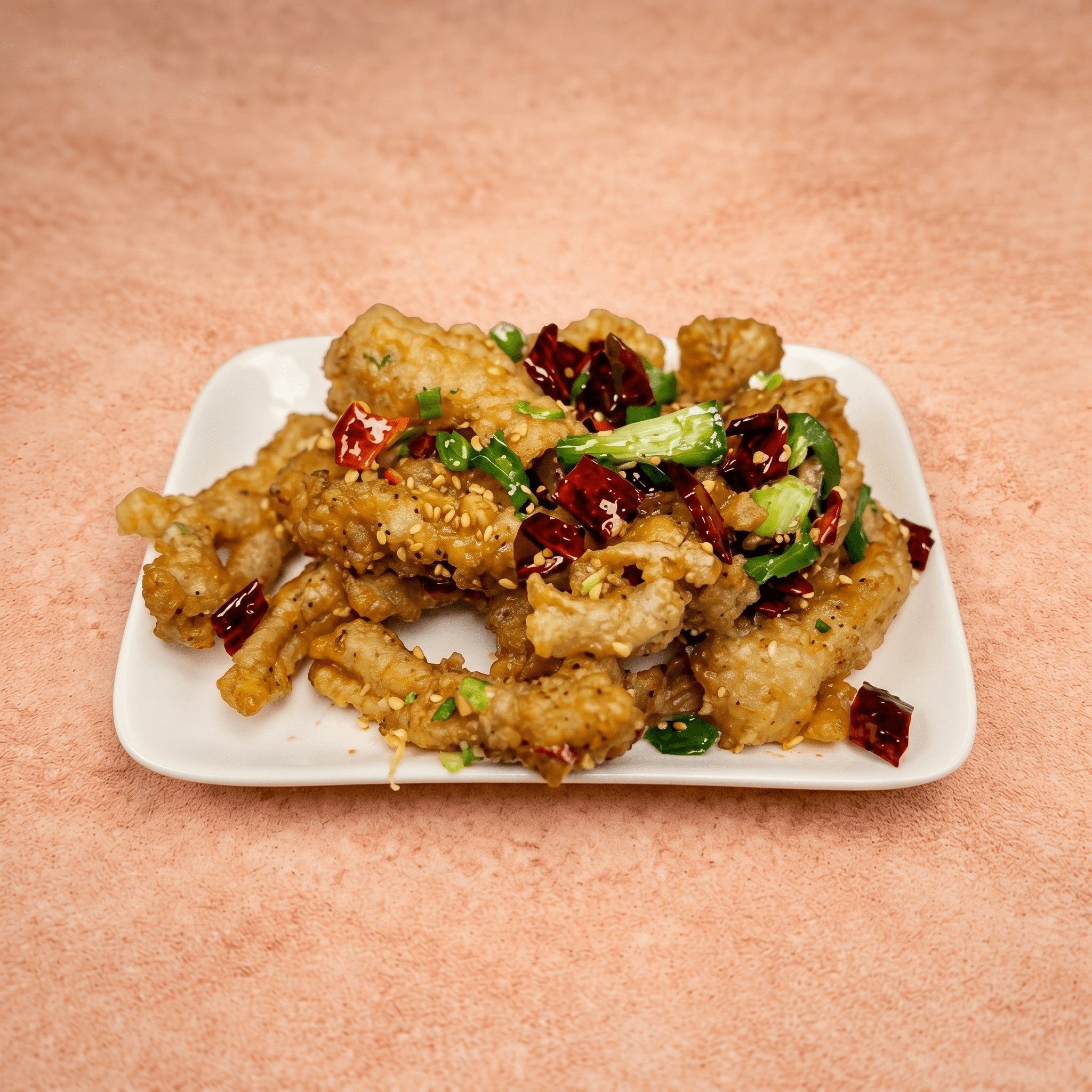 Salt & Pepper Squid (大椒盬骨).