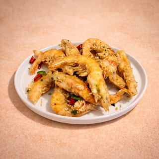 Salt & Pepper Prawns (椒鹽蝦)