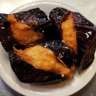 Stuffed Eggplant w/ Shrimp (SP)