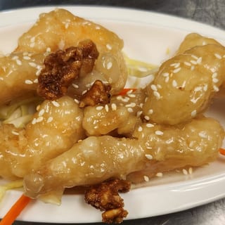 Honey Walnut Prawns (KS2)